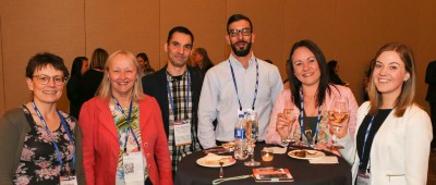 A group of Nursing and Allied Health professionals at the Professional Community receptions at ISHLT2023 in Denver