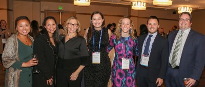 A group of Pediatrics
            professionals at the Professional Community receptions at ISHLT2023 in Denver 