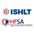 Logos of ISHLT and HFSA