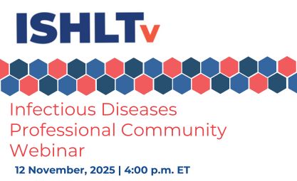 Infectious Diseases Professional Community Webinar | 12 November at 4:00 p.m. ET