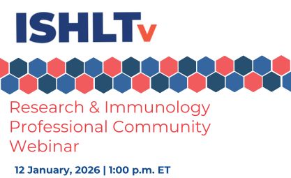 Research & Immunology Professional Community Webinar | 12 January, 2026 at 1:00 p.m. ET