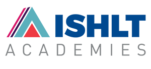 ISHLT Acadmies logo with triangles
