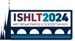 ISHLT2024 44th Annual Meeting & Scientific Sessions, features artwork of Prague's famous bridge and castle