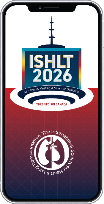 ISHLT2026 Mobile App Screen