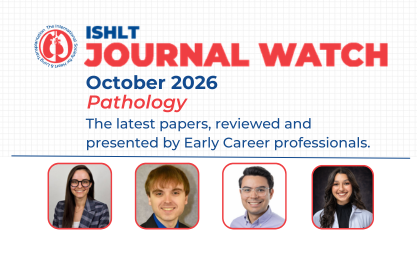 ISHLT October 2026 Journal Watch in Pathology
