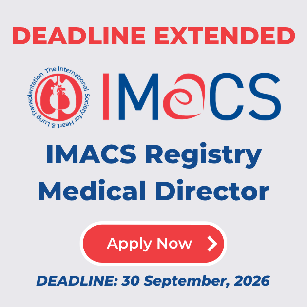 IMACS Registry Medical Director deadline extension