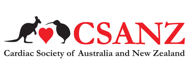 Logo for the Cardiac Society of Australia & New Zealand