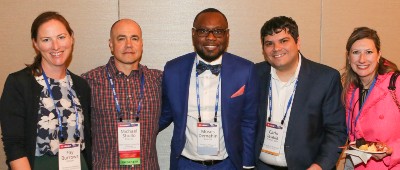 A group of Pharmacy
            professionals at the Professional Community receptions at ISHLT2023 in Denver 